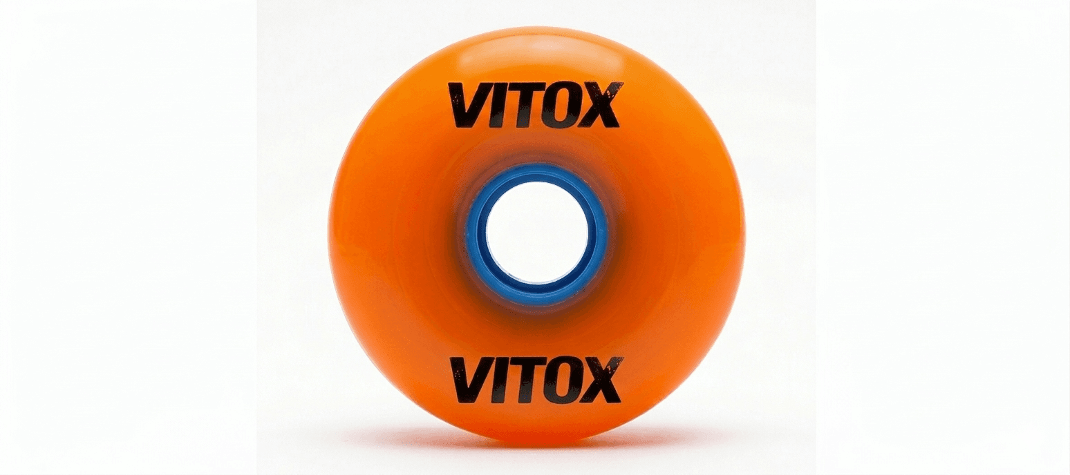 Rueda Dura Vitox Naranja